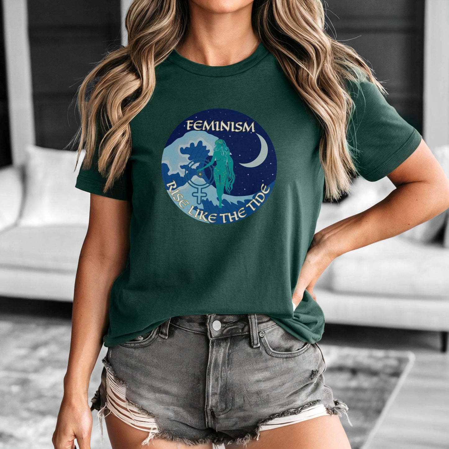 Beach Feminism 'Rise Like the Tide' T-Shirt